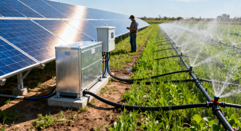 太阳能灌溉系统崛起，破解无电区灌溉难题